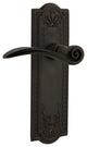 Meadows Plate With Swan Lever, Oil-Rubbed Bronze, Passage, Non-Handed