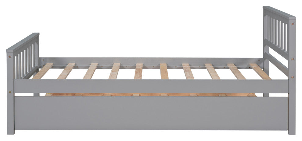 Gewnee Platform Bed Frame with Headboard and Footboard
