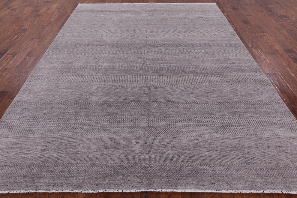 Savannah Gabbeh Wool and Silk Hand Knotted Rug 8' 1" X 10' 0"- Q4551