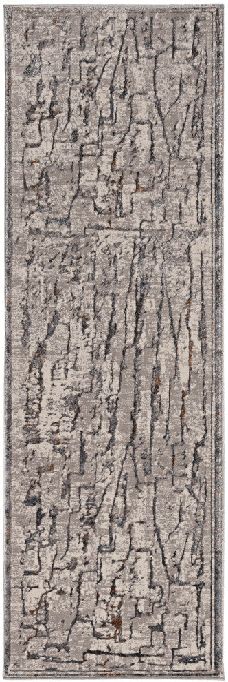 KAS Inspire 7506 Gray Expressions Area Rug, 5'3"x7'7"