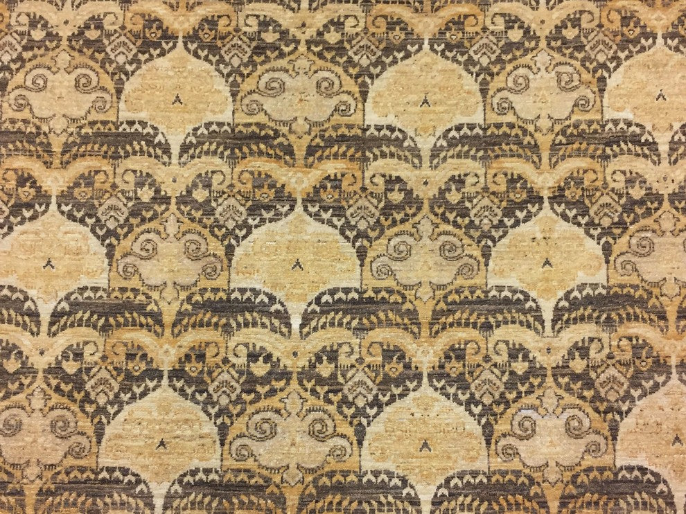 Peshawar Paisley Brown/Beige Rug, 9'7x13'0