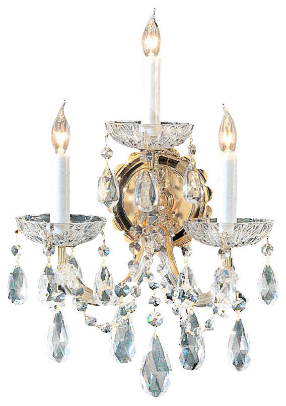 Crystorama Maria Theresa 3-Light Sconce
