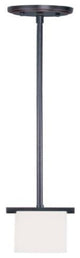 Livex Lighting 1 Light Olde Bronze Mini Pendant - 1321-67