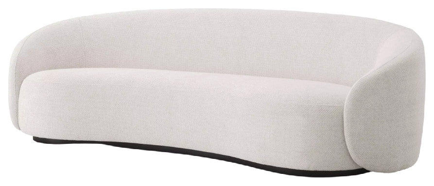 Off-White Curved Sofa | Eichholtz Amore