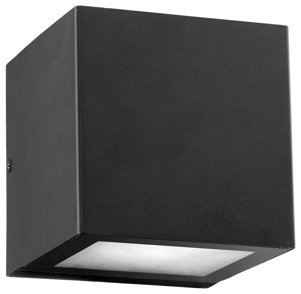 Quorum 977-69 LED Outdoor Wall Lantern, Black Finish