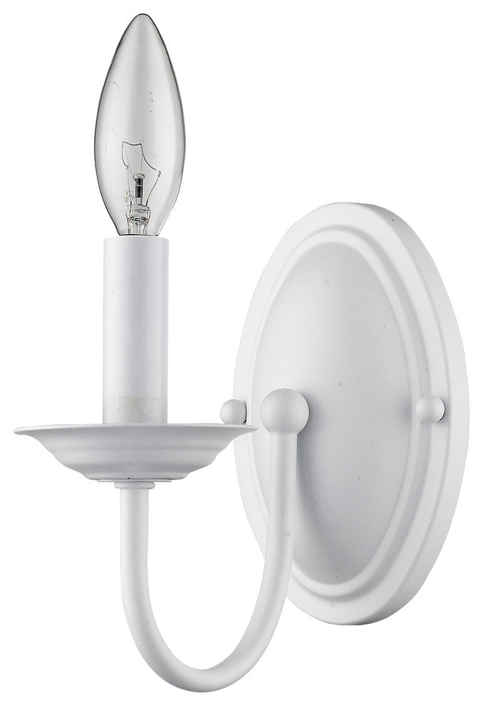 Williamsburgh Wall Sconce, White
