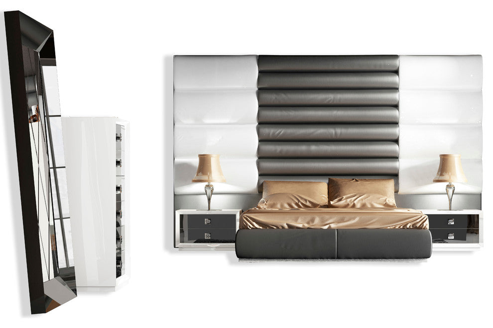 Klass 118 Bed, Queen With Nightstand