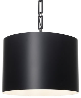 Alston 6 Light Chandelier in Matte Black