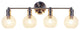 CHLOE Lighting CH6S001BN30-BL4 OXA Transitional 4 Light Nickel Vanity Bathlight