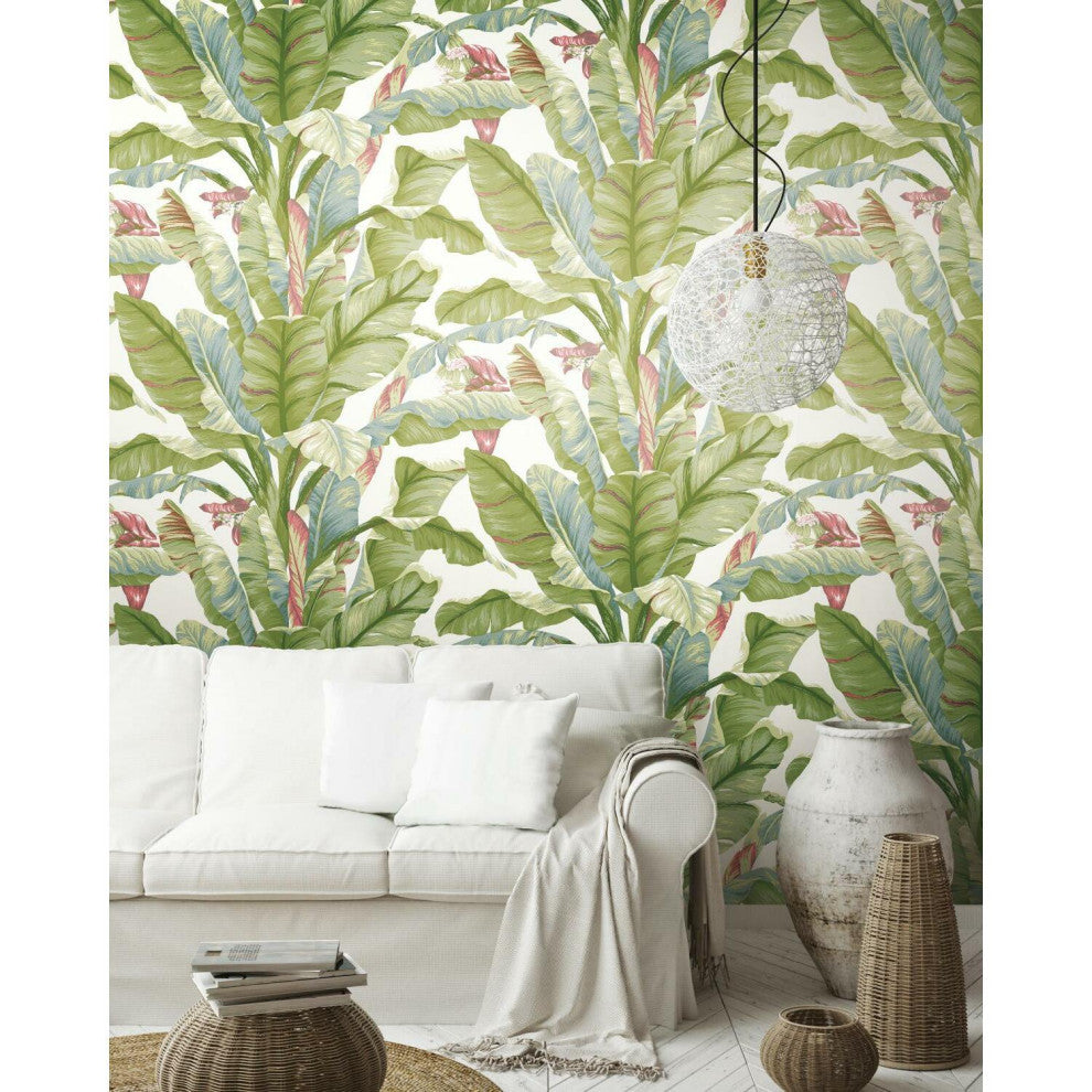 Banana Leaf Peel and Stick Wallpaper
