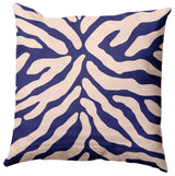 Animal Stripe Decorative Throw Pillow, Purple, 18"x18"