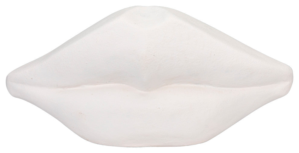 Lips, White Fiber Cement