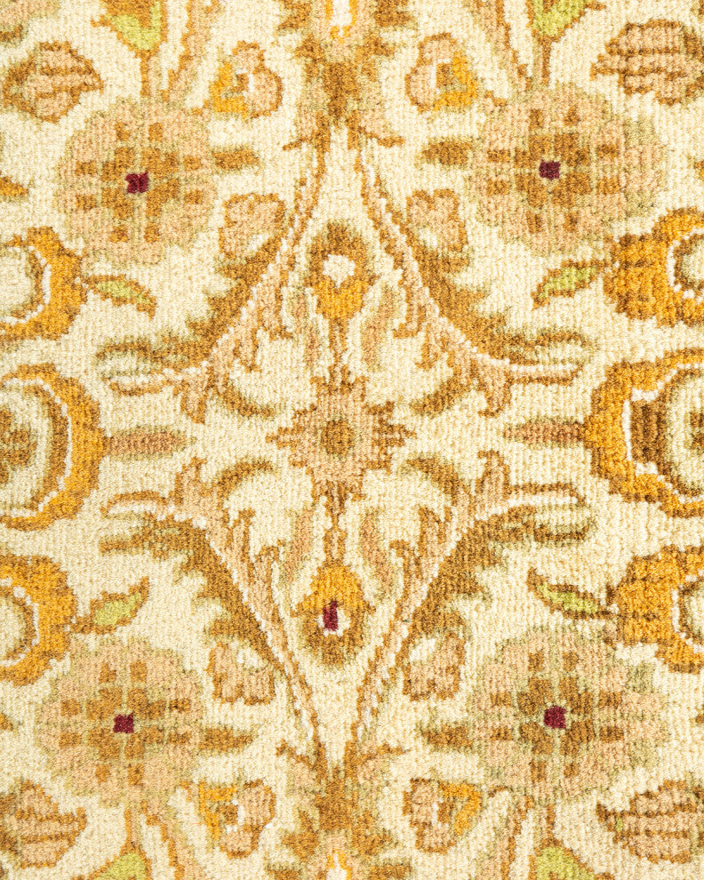 Mogul, One-of-a-Kind Hand-Knotted Area Rug  - Ivory, 8' 1" x 10' 5"