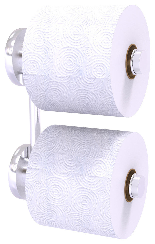 Prestige Skyline 2 Roll Reserve Roll Toilet Paper Holder, Satin Chrome