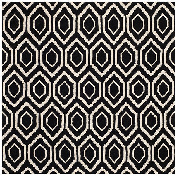 Safavieh CHT731K 7' Round Black Rug