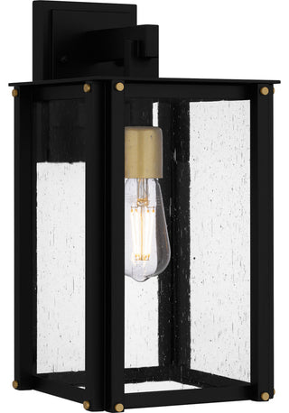 Quoizel ROB8408 Robbins 16" Tall Outdoor Wall Sconce - Matte Black