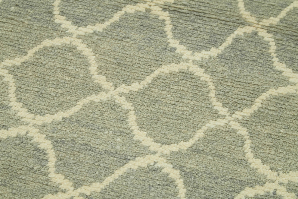 Rug N Carpet - Handmade Decorative 2' 10" x 12' 6" Moroccan Runner Rug