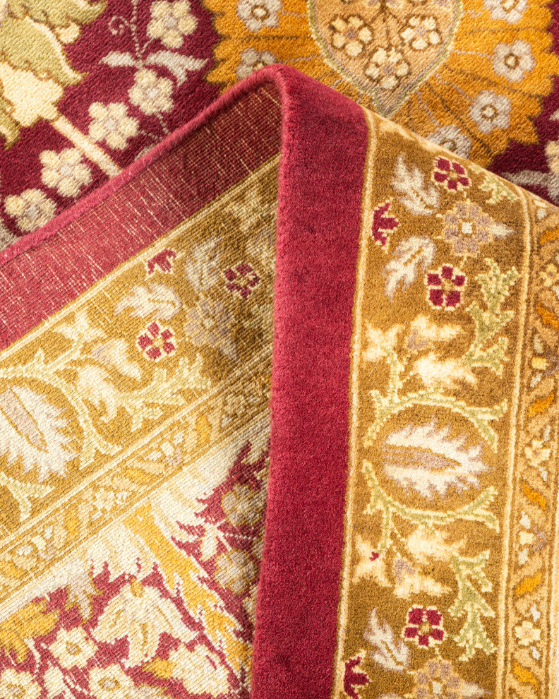 Mogul, One-of-a-Kind Hand-Knotted Area Rug Orange, 9'2"x12'1"