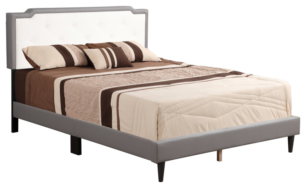 Starlight All in One Bed, Gray/White, Full