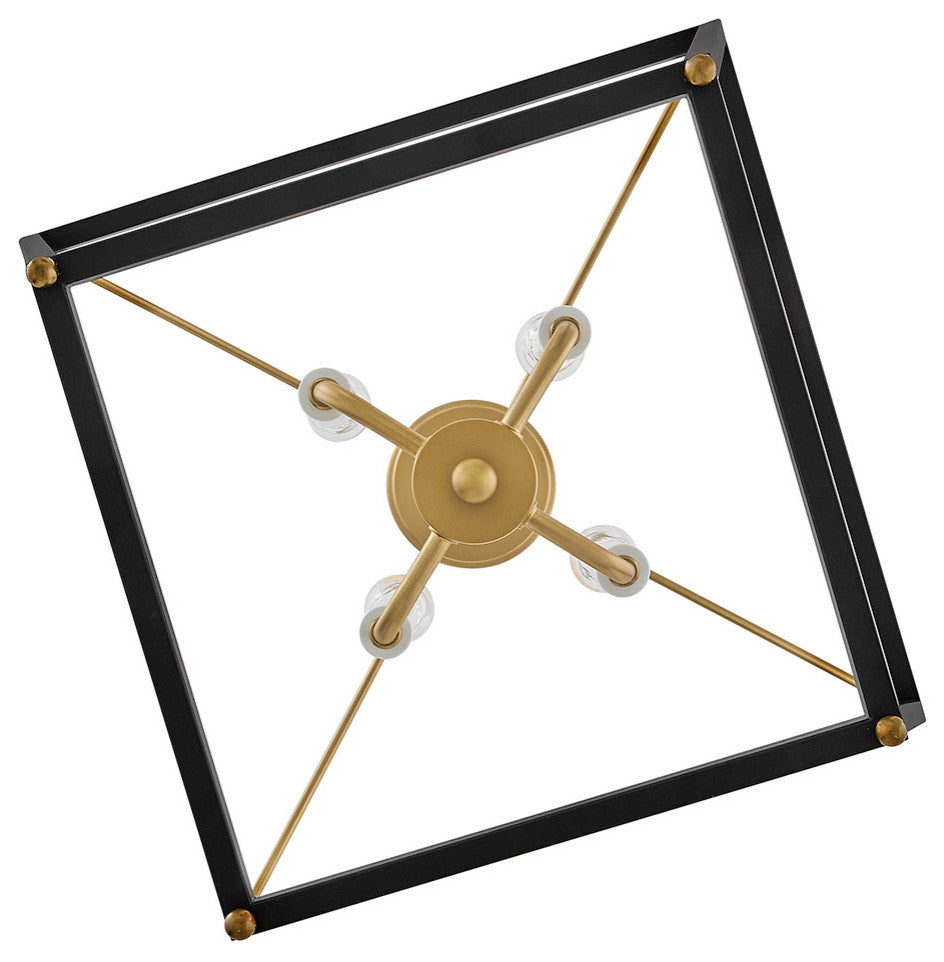 Lark Tate Large Pendant, Black