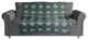 Folk Southwestern Pattern in Blue Fleece Blanket