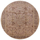 Ahgly Company Indoor Round Mid-Century Modern Area Rugs, 4' Round