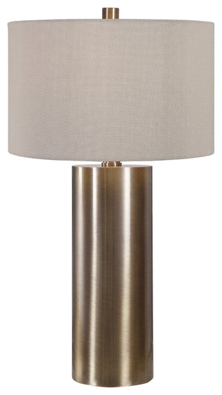 Uttermost Taria Brushed Brass Table Lamp 26384-1