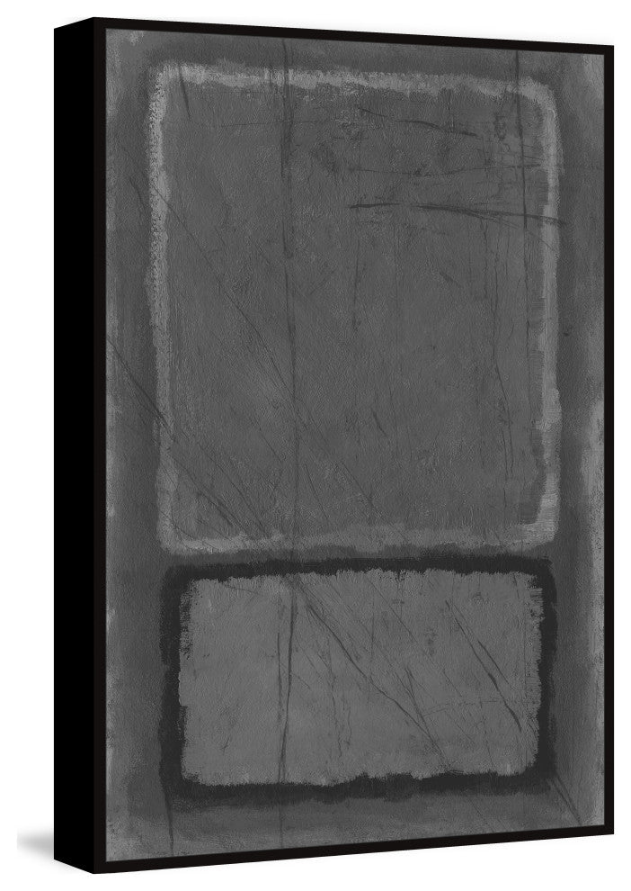 "Major Expansion" Floater Framed Painting Print on Canvas, 30x45