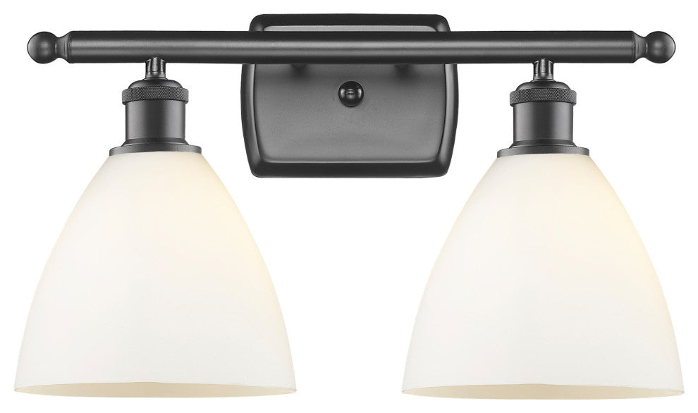 Innovations 516-2W-OB-GBD-751 2 Light Bath Vanity Light, Oil Rubbed Bronze