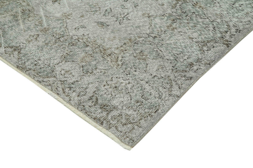 Rug N Carpet - Handmade Oriental 5' 6" x 9' 3" Vintage Overdyed Area Rug