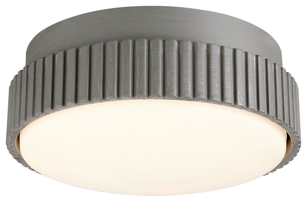 Kute Ceiling Fan Knurled CCT Select LED Light Kit Antique Graphite