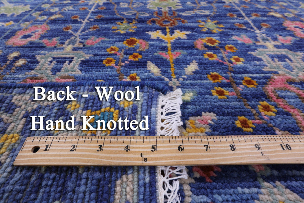 Turkish Oushak Handmade Wool Rug 3' 1" X 5' 4" - Q15379