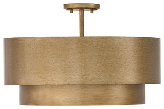 Capital Lighting 339041 Jude 4 Light 21"W Pendant / Converts to - Mystic Luster