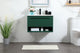 Rabi Single Bathroom Vanity, Green, 30"