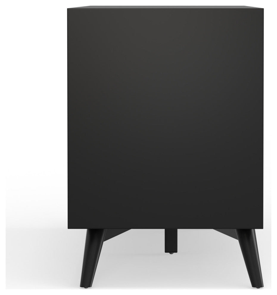Flynn Small TV Console, Black