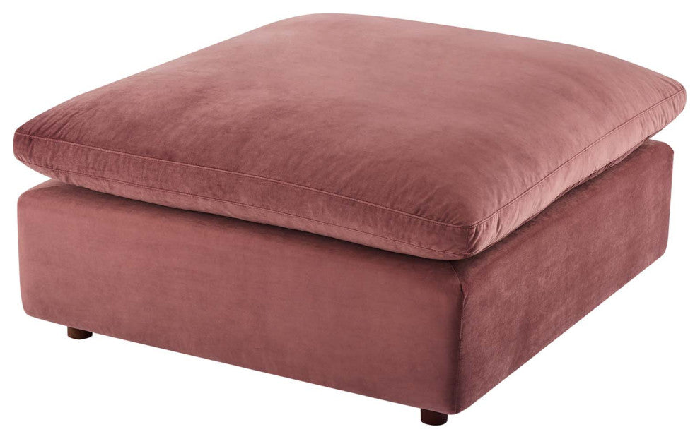 Sectional Sofa Set, Velvet, Pink, Modern, Living Lounge Hotel Lobby Hospitality