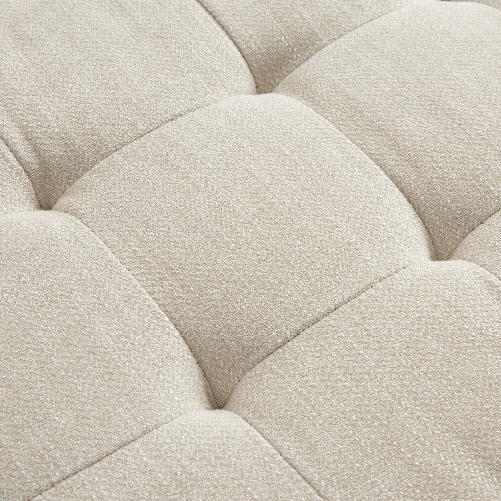 Madison Park Gillian Soft Close Storage Bench, Cream