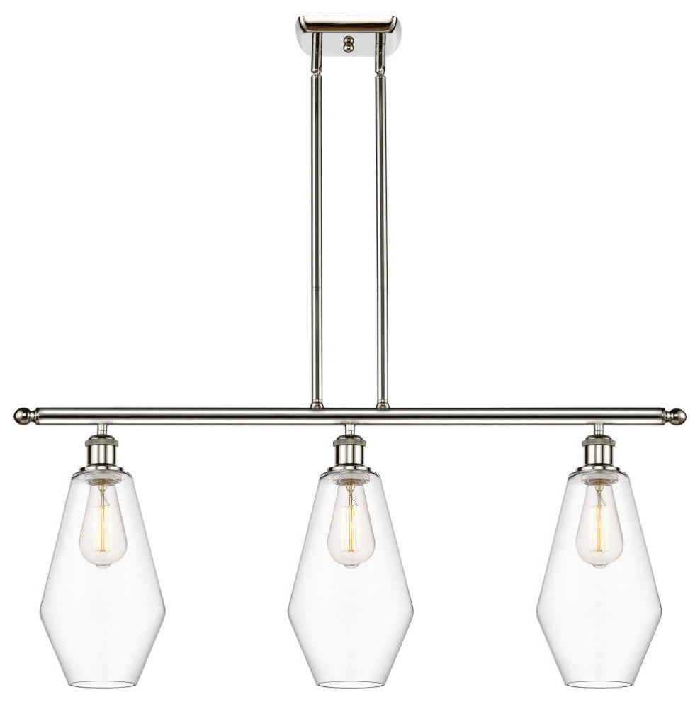 Innovations Cindyrella LED Island Light 516-3I-PN-G652-7-LED, Polished Nickel
