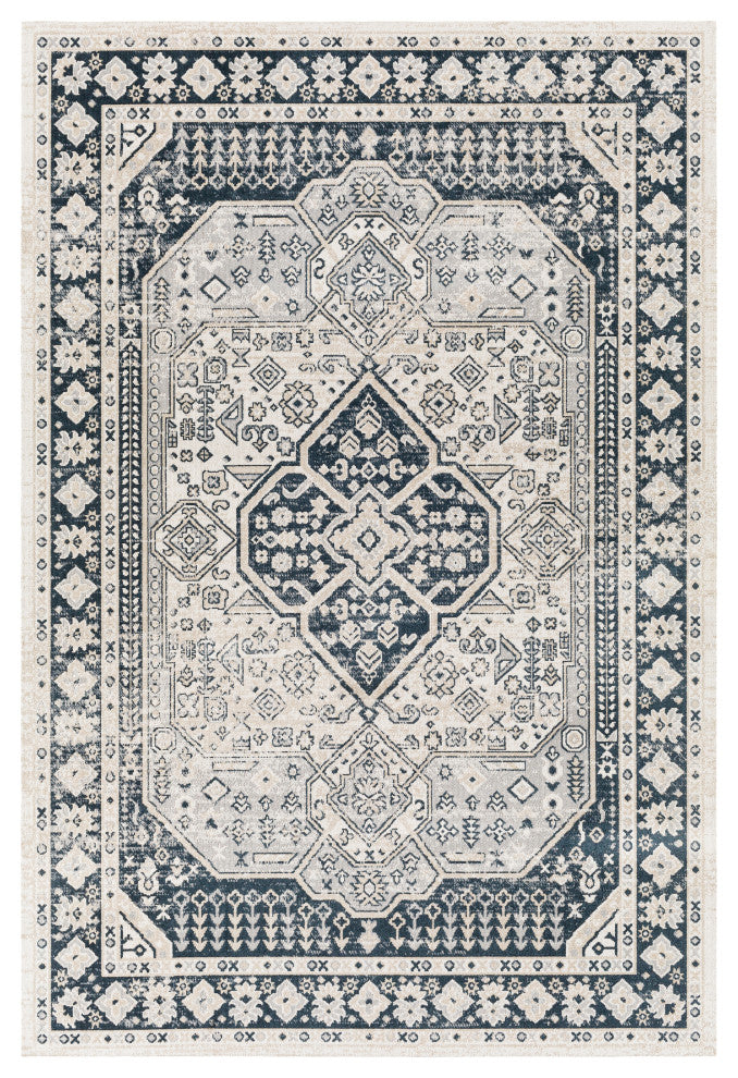 Lavadora LVR-2324 2'7"x7'3" Machine Washable Rug