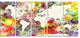 "World Map in Great Colors" Canvas Print, 5 Panels, 60"x28"