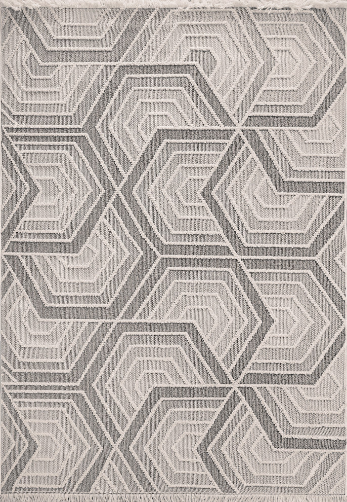 Dynamic Rugs Seville Polypropylene Machine-Made Area Rug, 7.10x10'