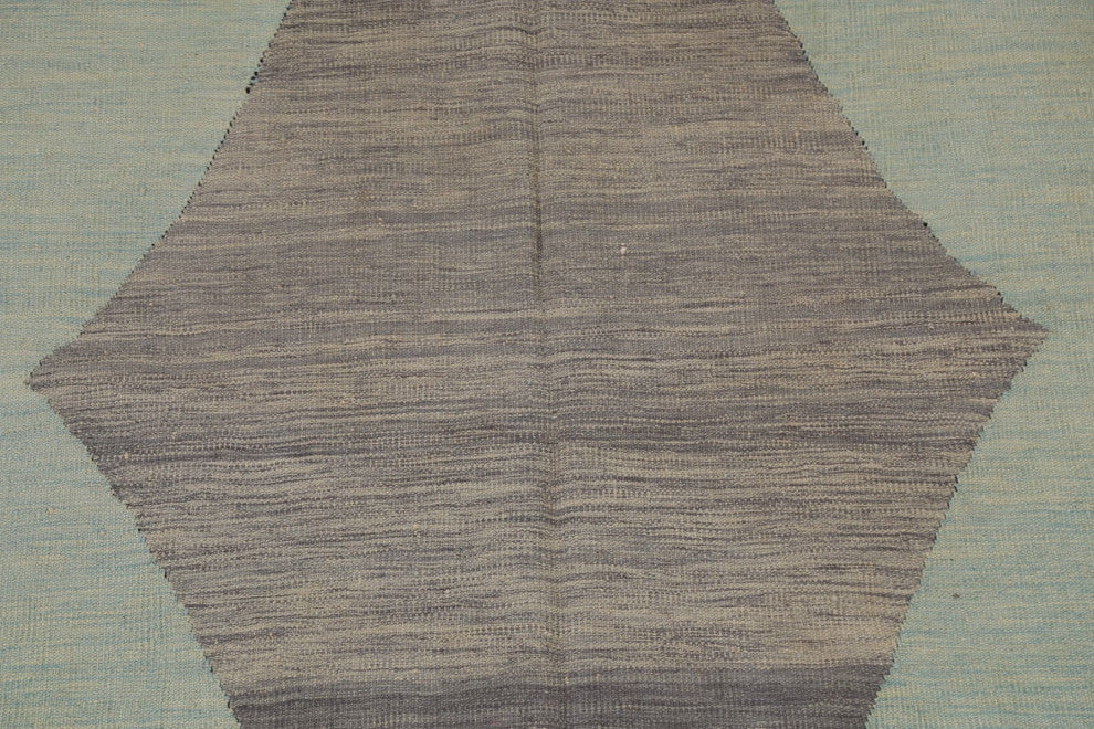 Natural Dye Kilim Oriental Modern Area Rug Flat-weave Wool Carpet 5x7