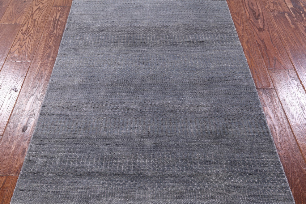 Savannah Grass Handmade Wool and Silk Rug 3' 1" X 5' 2" Q11521