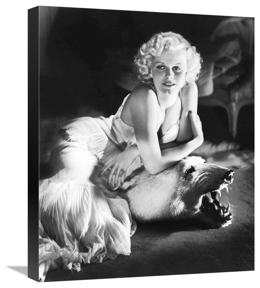 "Jean Harlow" Stretched Canvas Giclee by Hollywood Photo Archive, 18"x22"