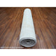 White Wash Peshawar Wool Hand Knotted Oriental Rug, 2'7"x11'3"