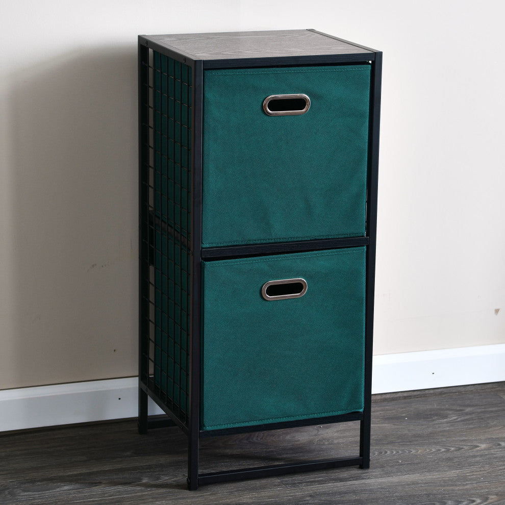 Fabric Storage Bins 2 Piece Set