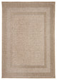 Orly Border Indoor/Outdoor Rug Natural 1'11"x7'6"