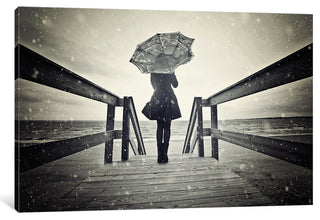 "Awaiting" by Carmit Rozenzvig, 18x12x1.5