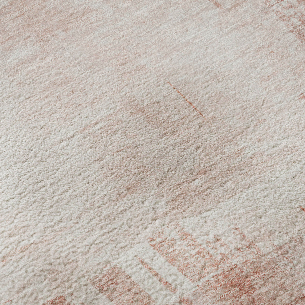 Premium Machine Washable Mayfield AMF624 Blush 3' x 5' Rug