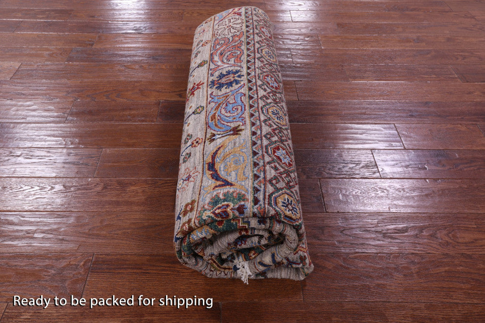 Super Kazak Khorjin Handmade Rug 6' 8" X 10' 0" Q10343